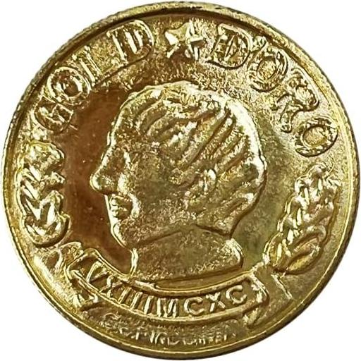 Monedas de Doblón de Plástico Doradas GiftExpress - 144 Unidades