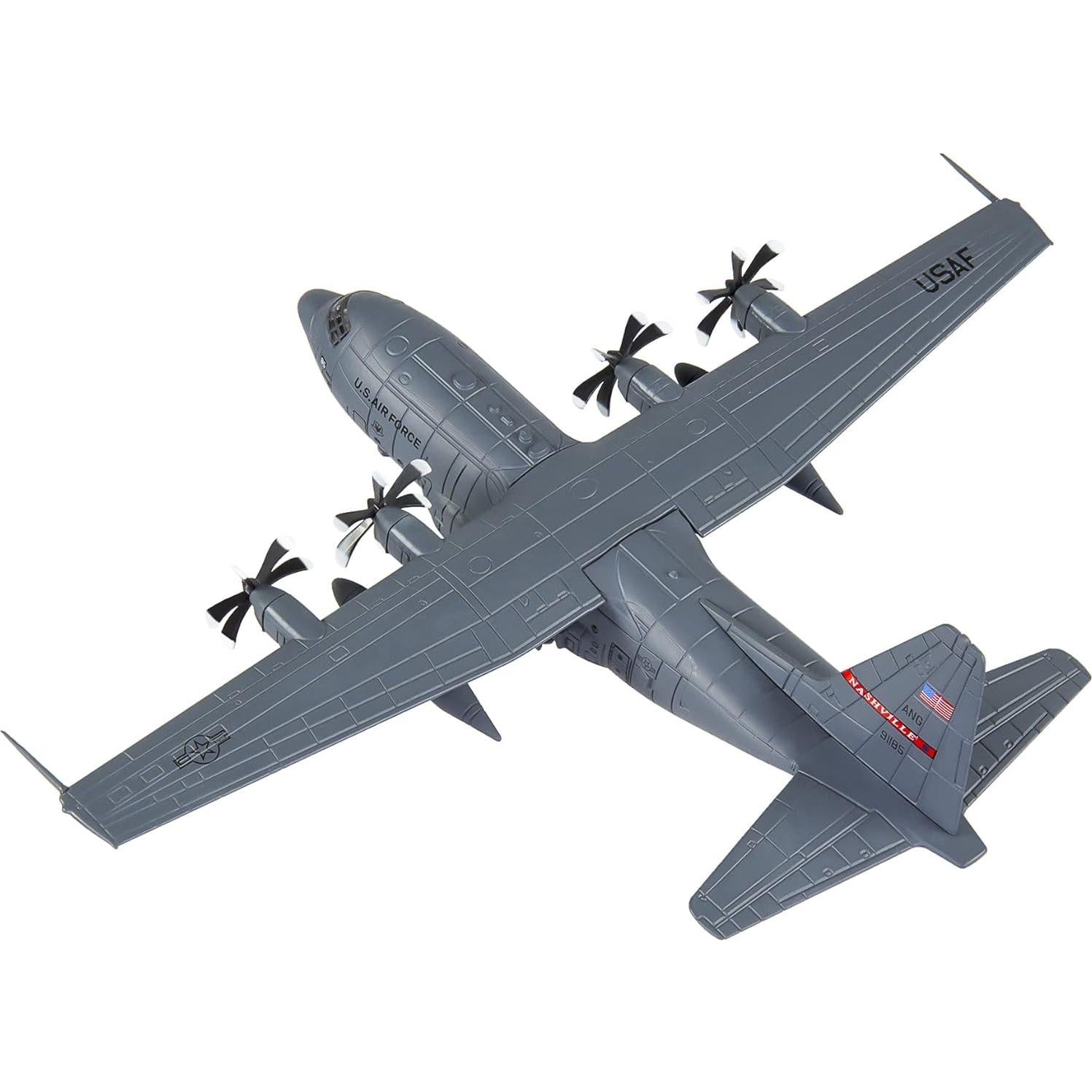 Modelo de Avión Militar C-130 HANGHANG 1/200 Aleación