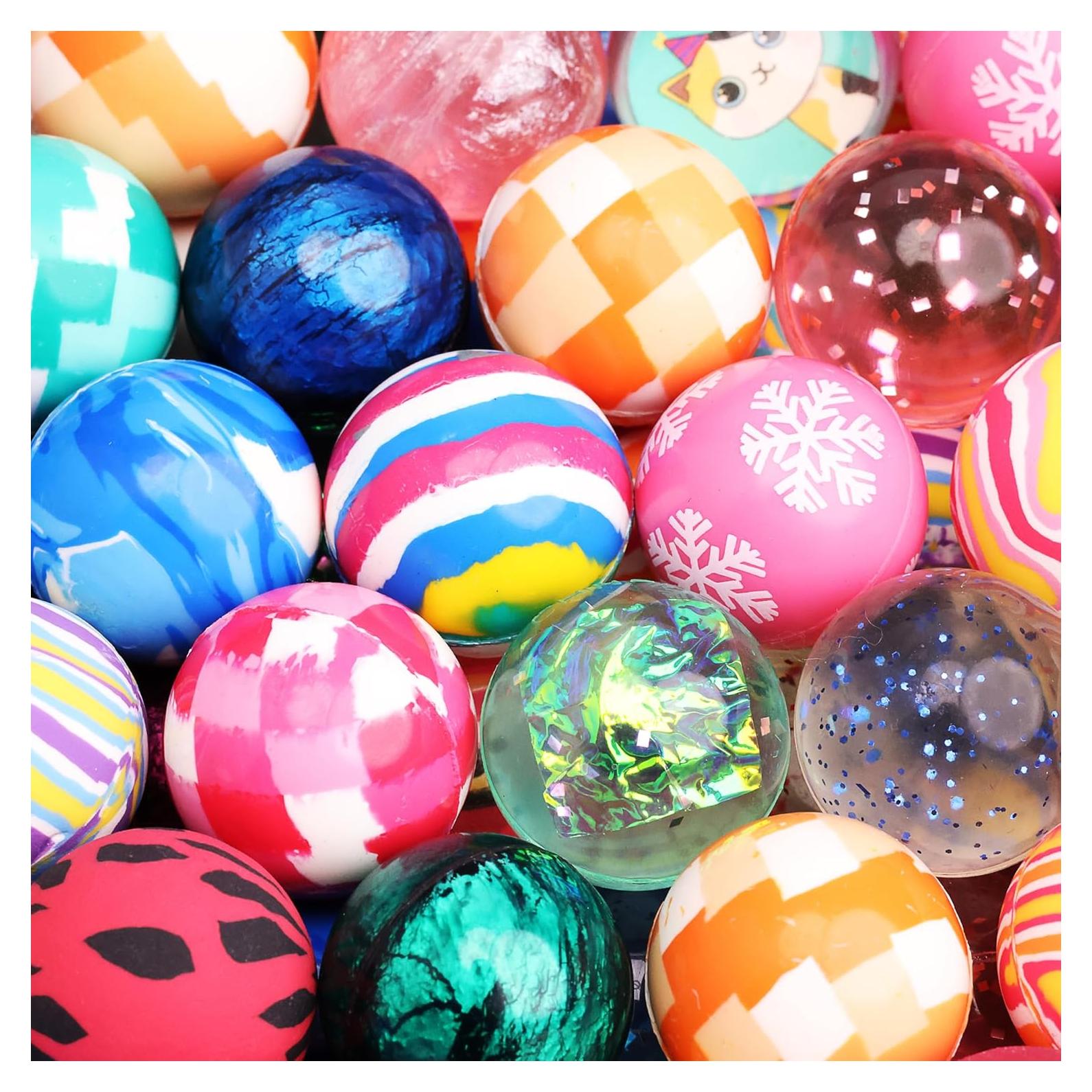 Paquete de 50 Pelotas Rebotadoras Entervending 25 mm