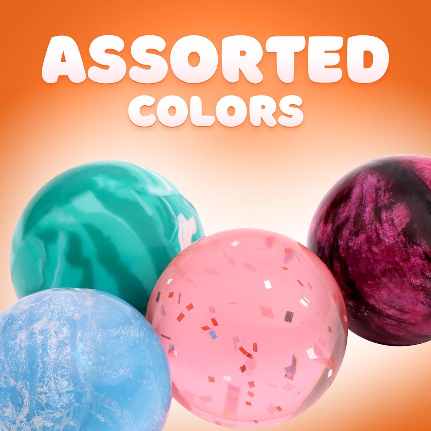 Paquete de 50 Pelotas Rebotadoras Entervending 25 mm