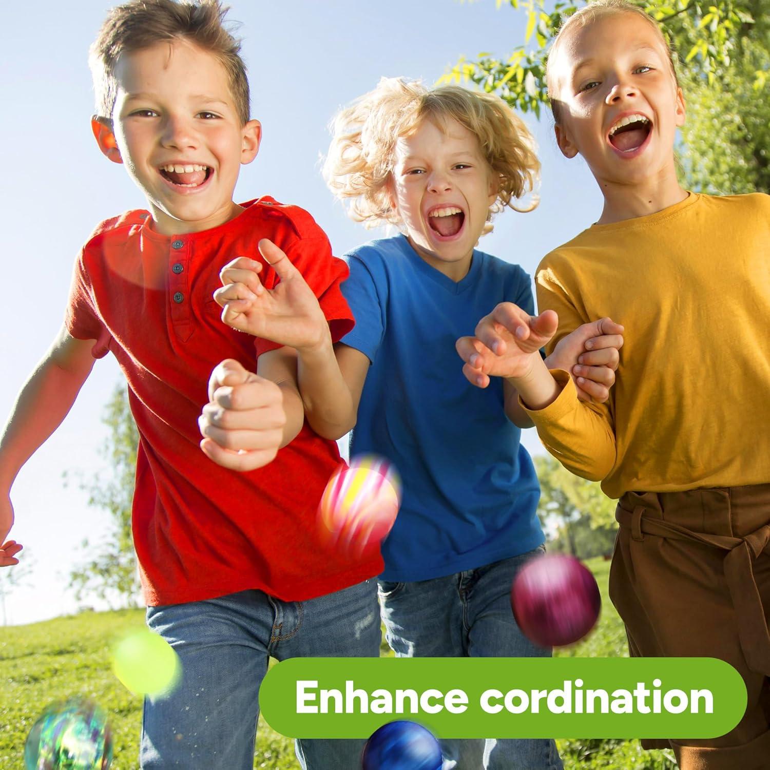 Paquete de 50 Pelotas Rebotadoras Entervending 25 mm