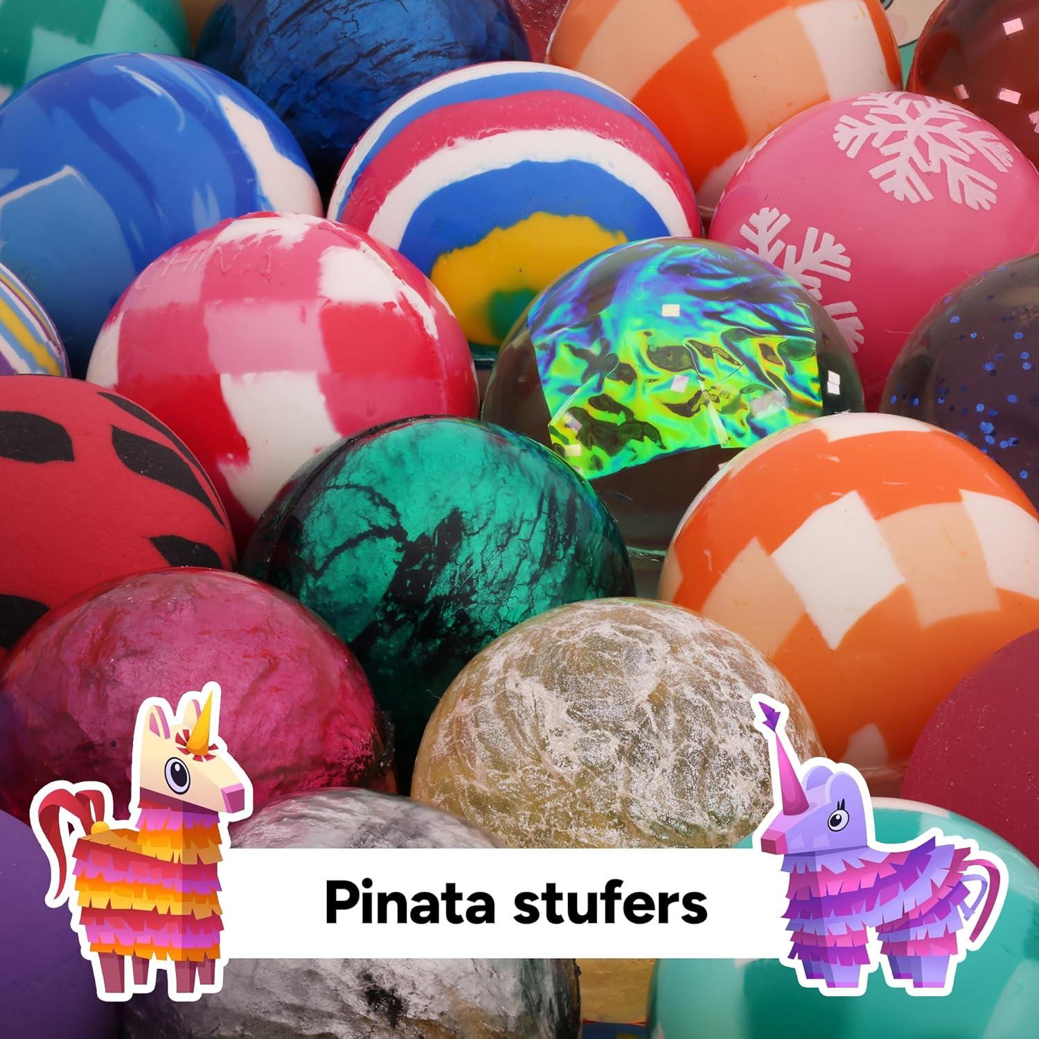 Paquete de 50 Pelotas Rebotadoras Entervending 25 mm