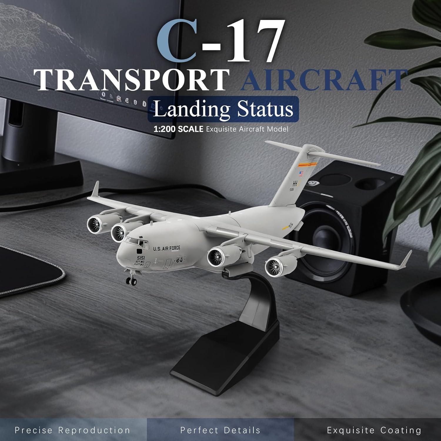 Modelo de Avión C-17 Global Overlord HANGHANG 1:200