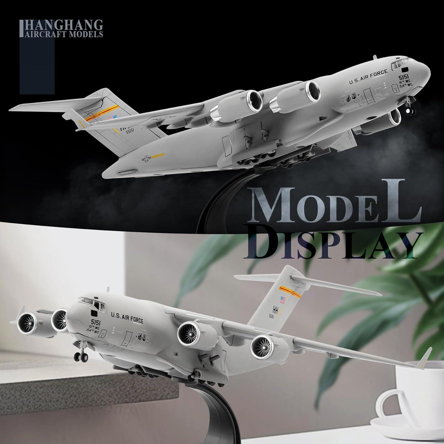 Modelo de Avión C-17 Global Overlord HANGHANG 1:200