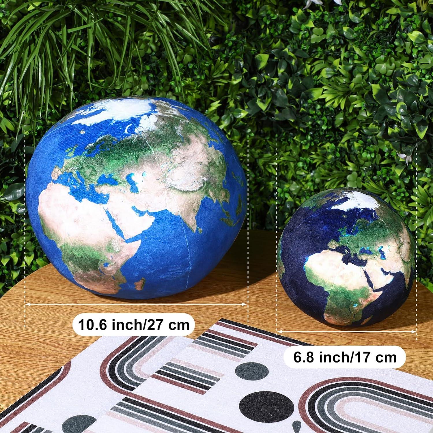 Set de 5 Almohadas de Peluche Planetas Arrowbash - Tierra, Luna, Sol