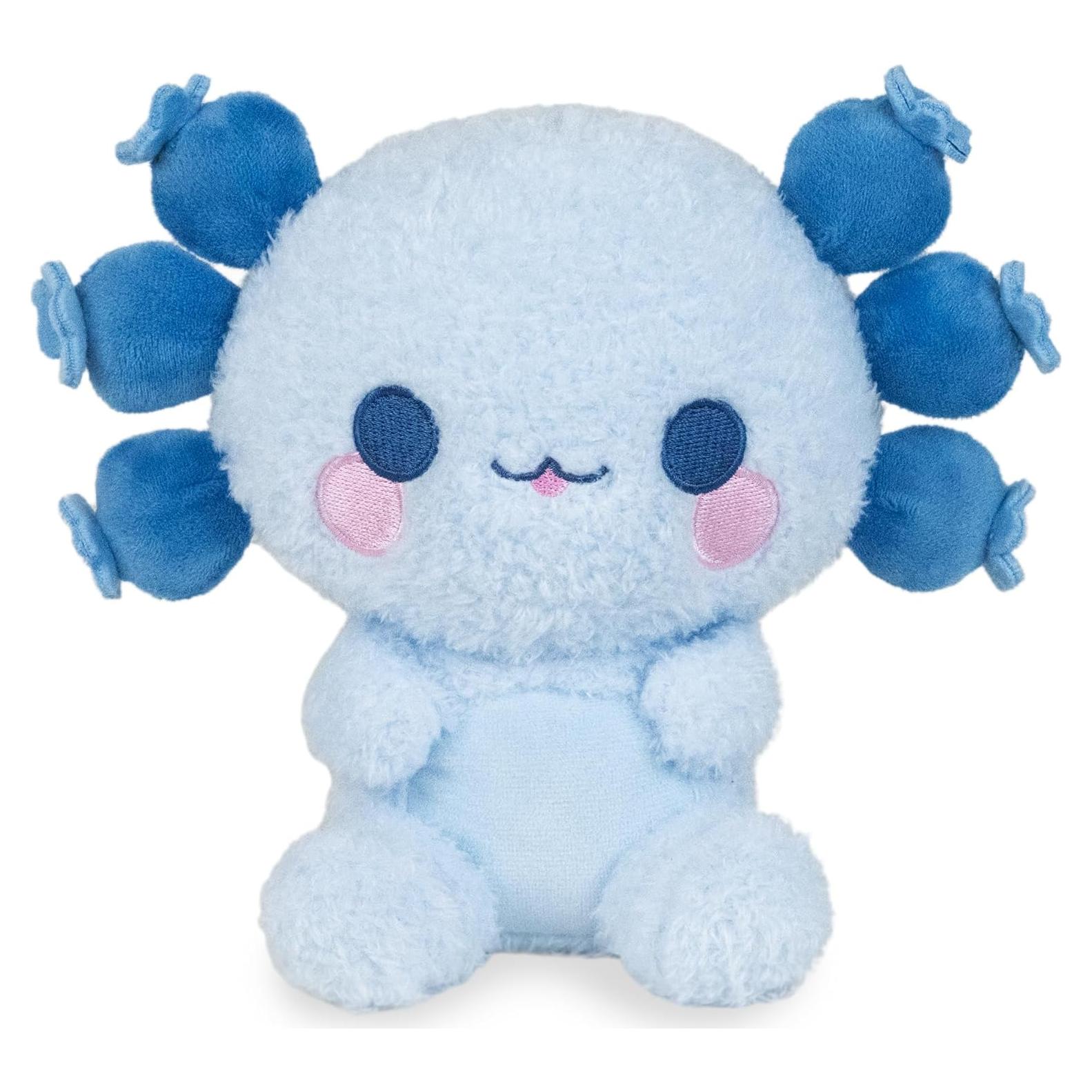 Cuddle Barn Juguete de Peluche Axolotl Azul 15cm Suave