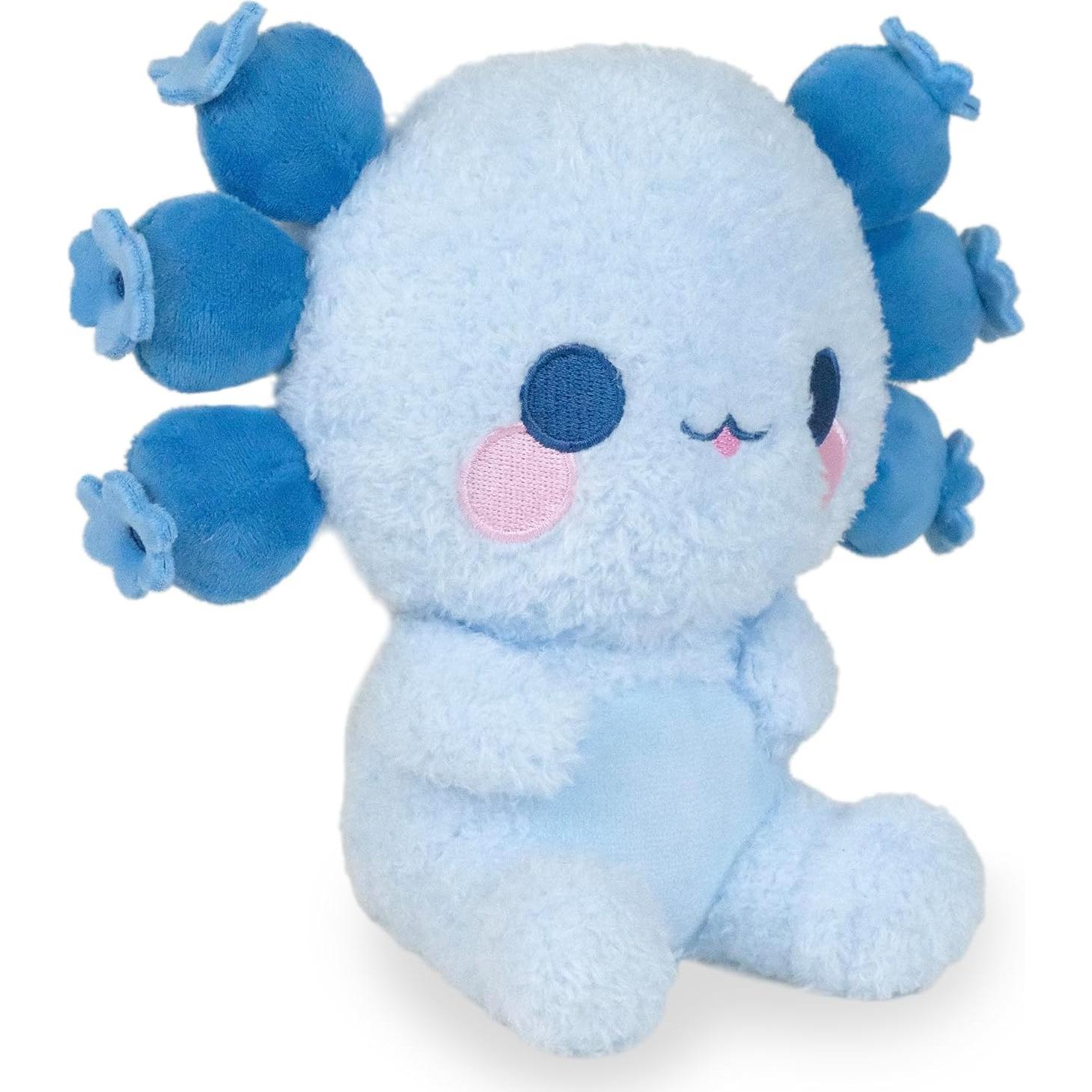 Cuddle Barn Juguete de Peluche Axolotl Azul 15cm Suave