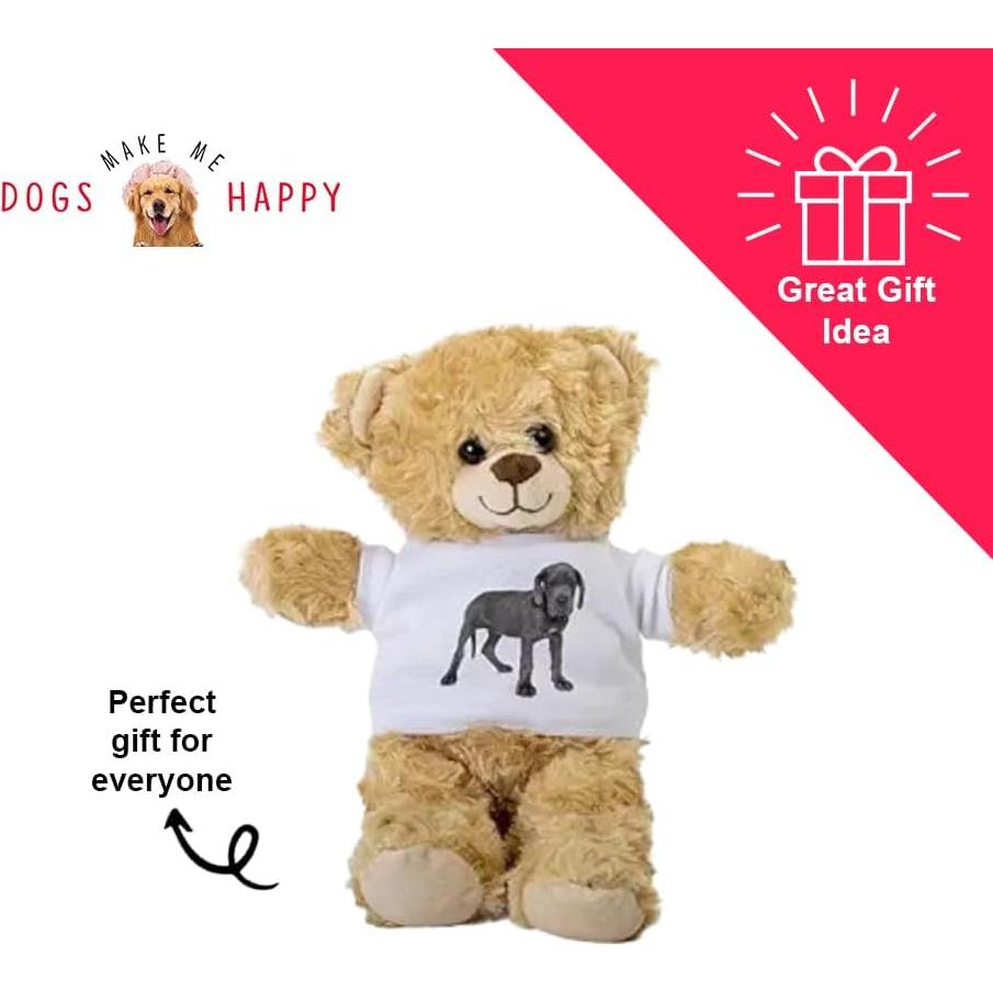 Oso de Peluche Gran Danés PerroMeHaceFeliz 25.4 cm