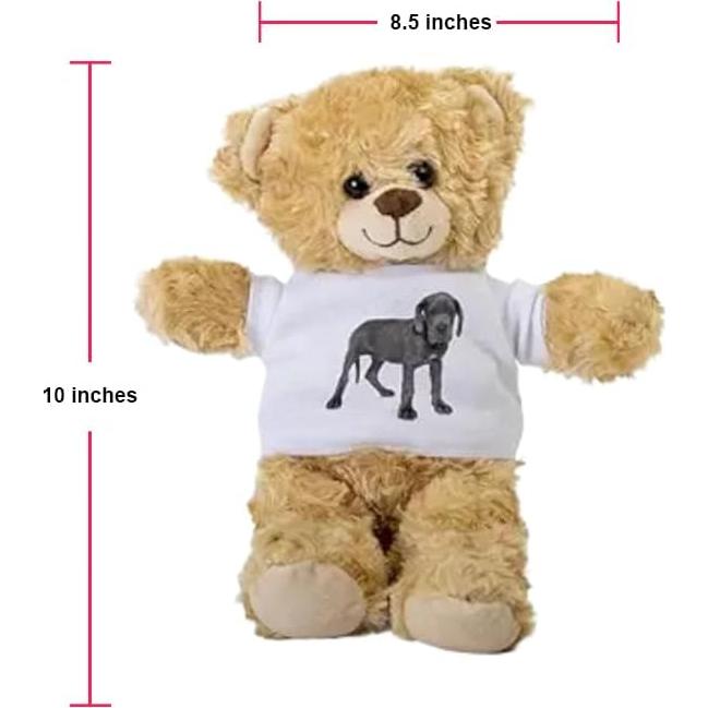 Oso de Peluche Gran Danés PerroMeHaceFeliz 25.4 cm