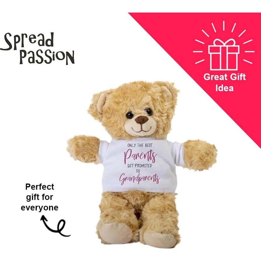 Oso de Peluche con Camiseta SpreadPassion 25.4 cm Regalo