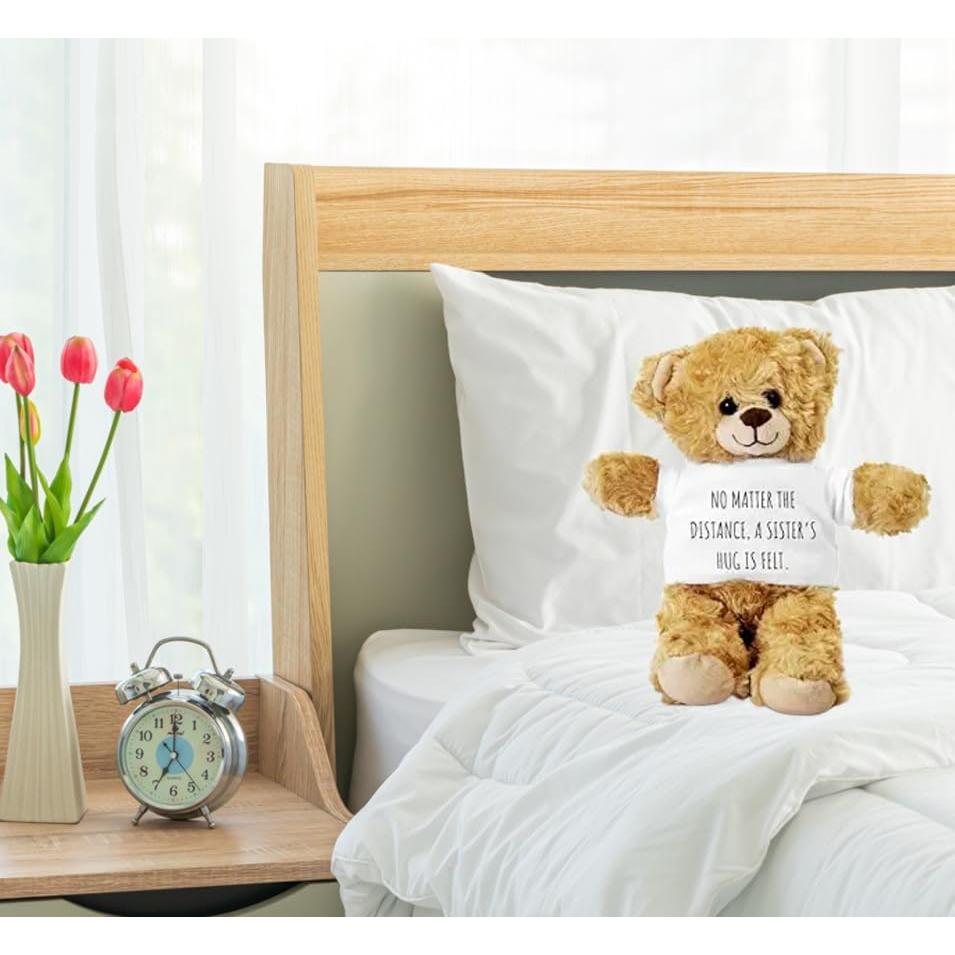 Osito de Peluche SpreadPassion 25.4 cm con Camiseta Blanca