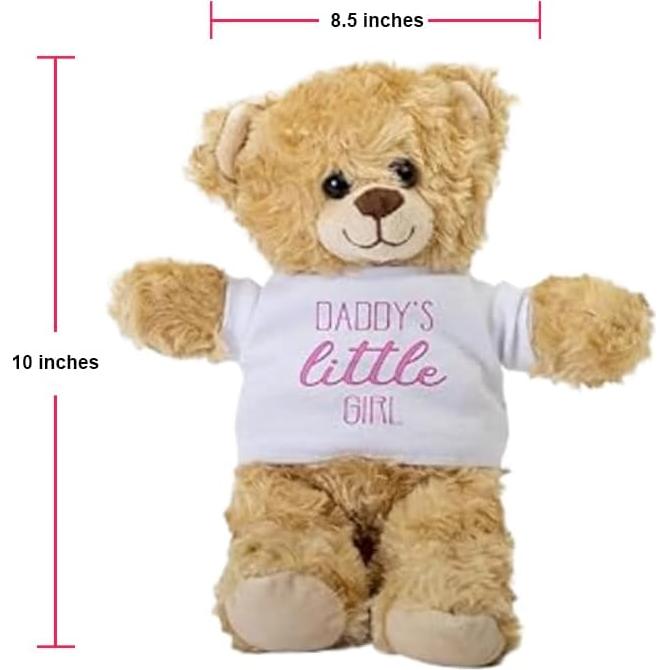 Osito de Peluche SpreadPassion 25.4 cm con Camiseta Blanca