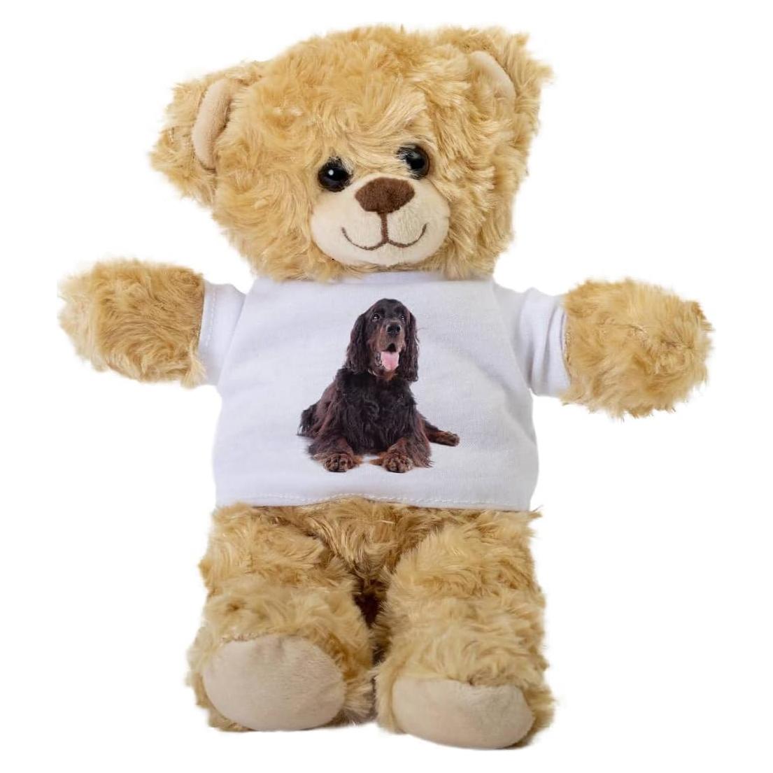 Oso de Peluche PerroMeHaceFeliz 25.4 cm con Camiseta