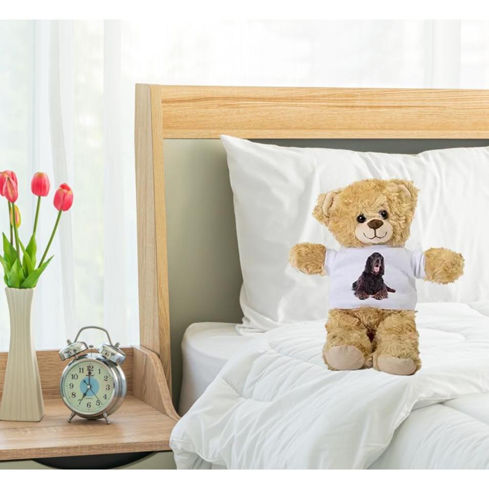 Oso de Peluche PerroMeHaceFeliz 25.4 cm con Camiseta