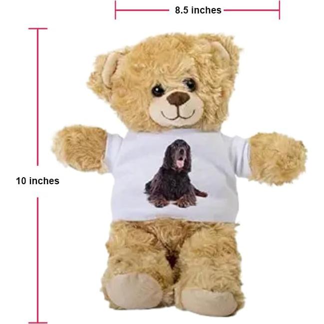 Oso de Peluche PerroMeHaceFeliz 25.4 cm con Camiseta