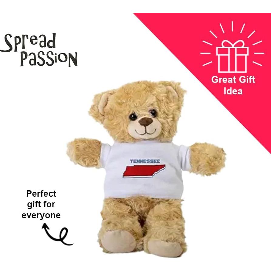 Teddy Bear de Peluche SpreadPassion 25.4 cm con Camiseta