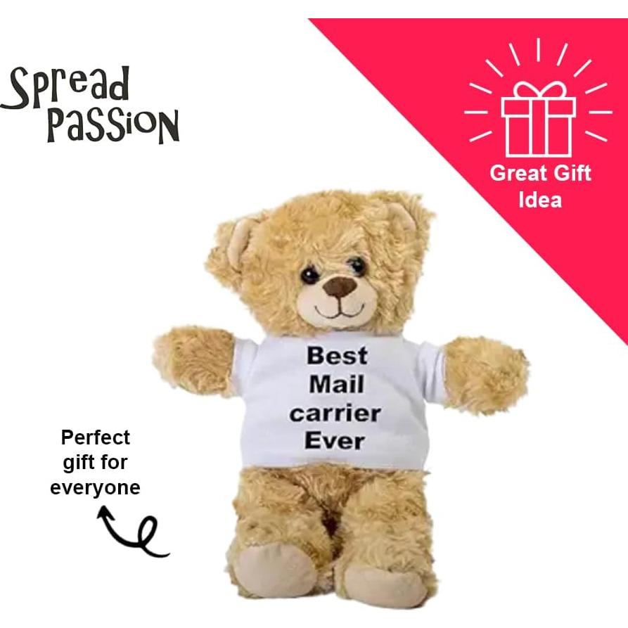Osito de Peluche Cartero SpreadPassion 25.4 cm Regalo Bebé