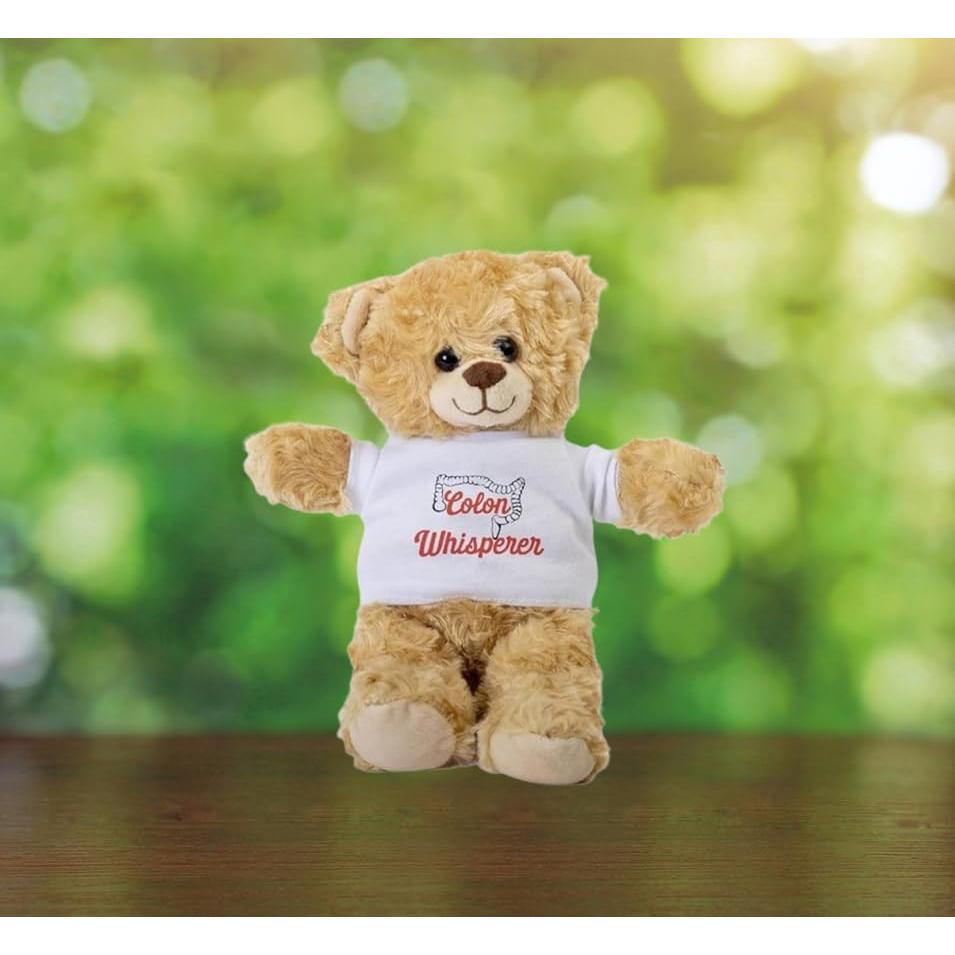 Osito de Peluche SpreadPassion 25.4 cm con Camiseta Blanca