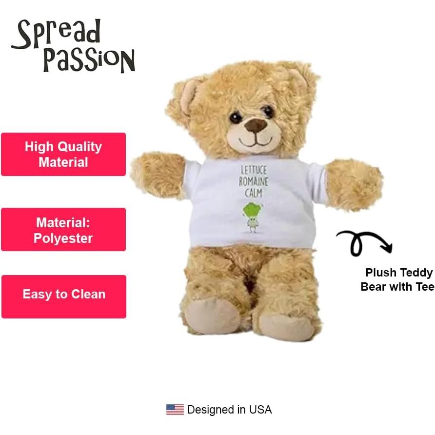 Osito de Peluche SpreadPassion 25.4 cm con Camiseta