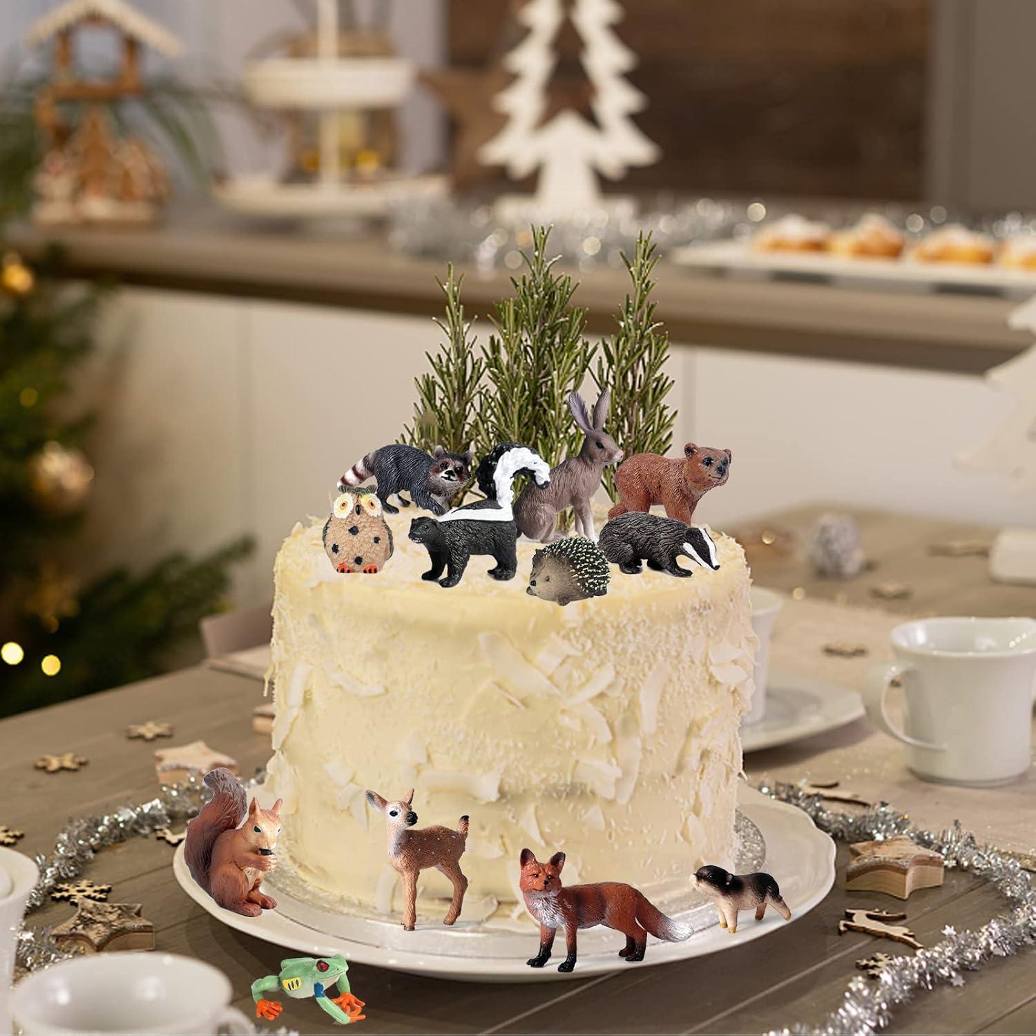 RCOMG 16 Figuras de Animales del Bosque - Juguetes Educativos