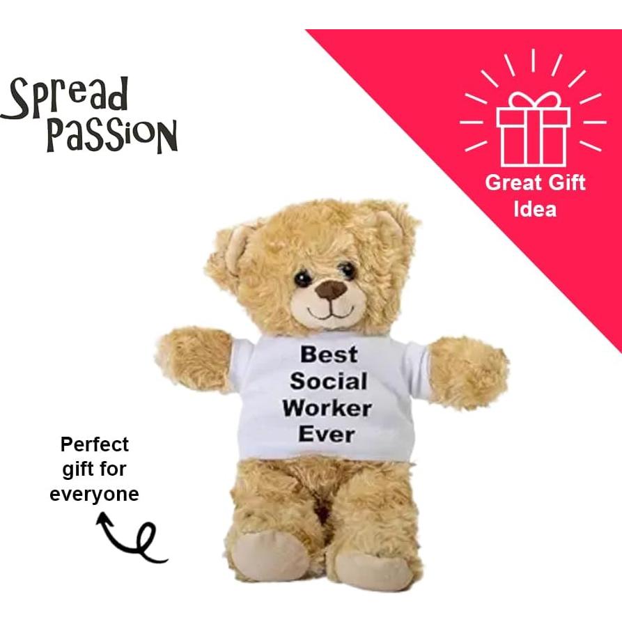 Osito de Peluche Trabajador Social SpreadPassion 25.4 cm