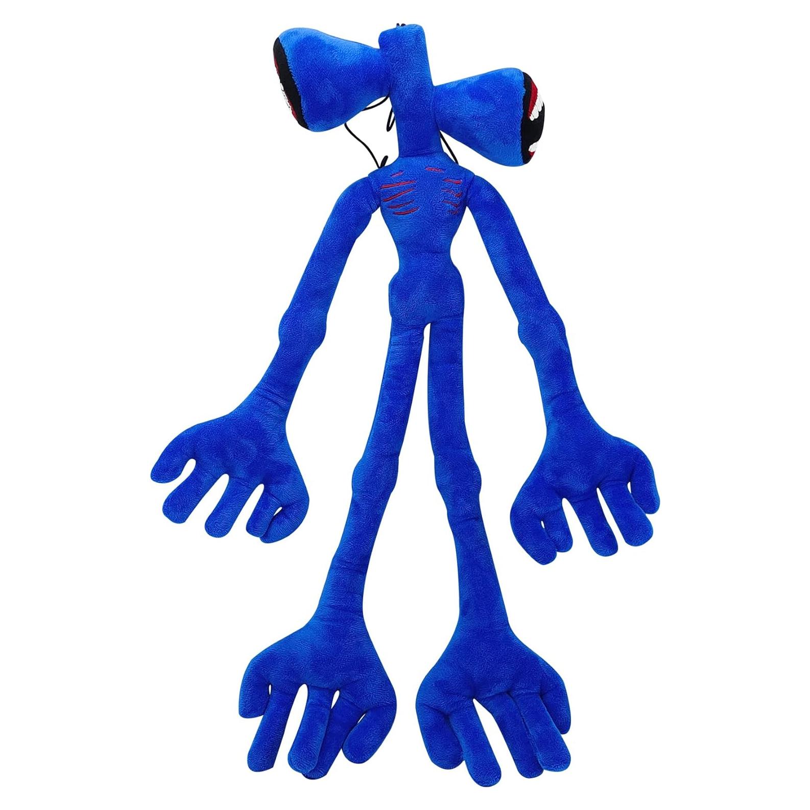 Juguete de peluche flexible FIMIGID 22" monstruo azul claro