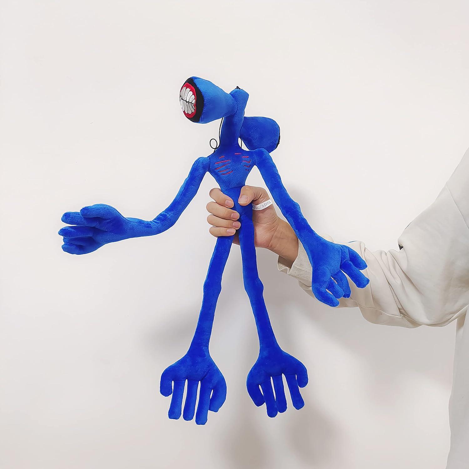 Juguete de peluche flexible FIMIGID 22" monstruo azul claro