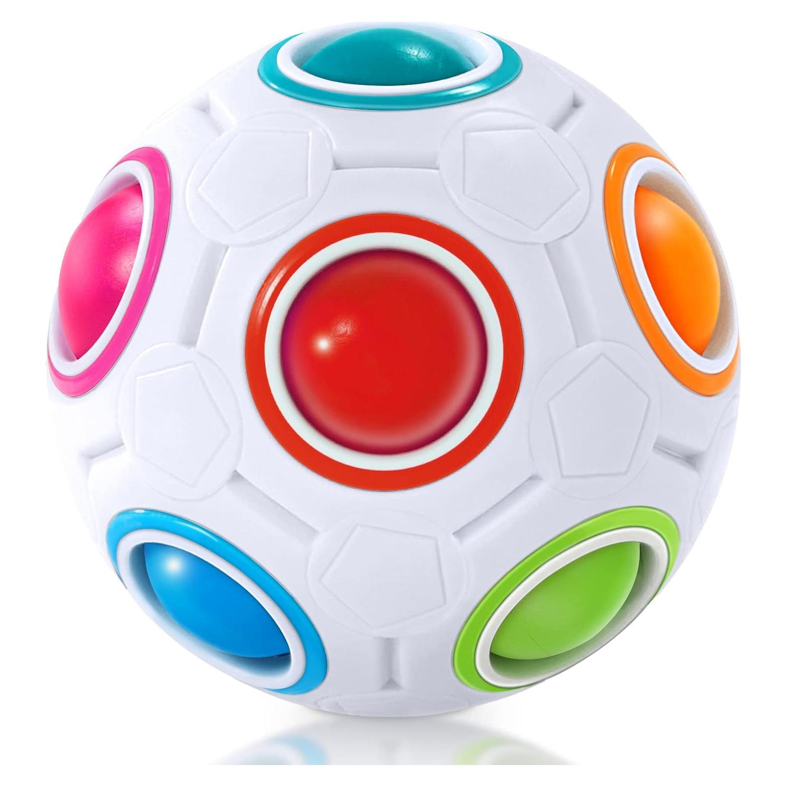 Bola de Rompecabezas Arcoíris Vdealen 7 cm Juguete Fidget