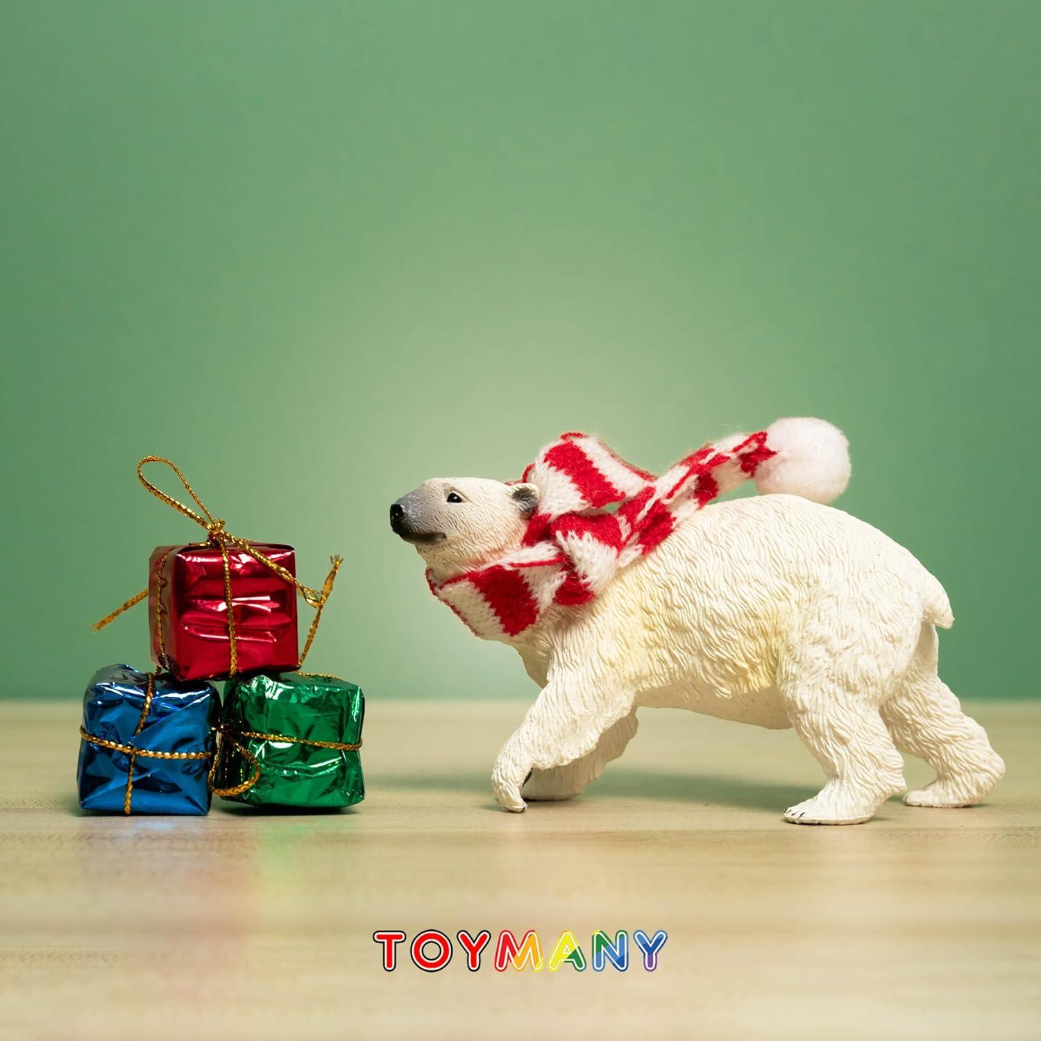 Set de Figuras de Osos Polares Toymany 6PCS Juguetes Educativos