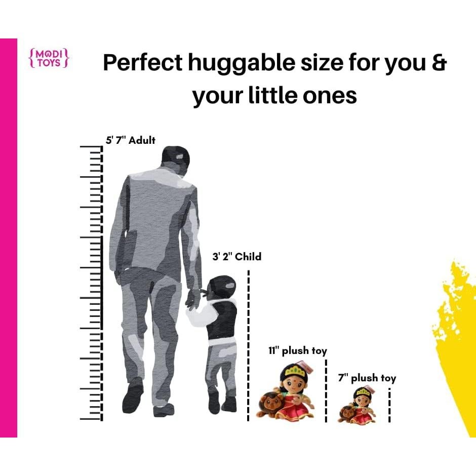 Peluche Durga Devi MODI TOYS 28 cm que Canta Mantras