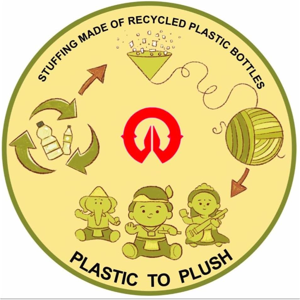 Peluche Durga Devi MODI TOYS 28 cm que Canta Mantras