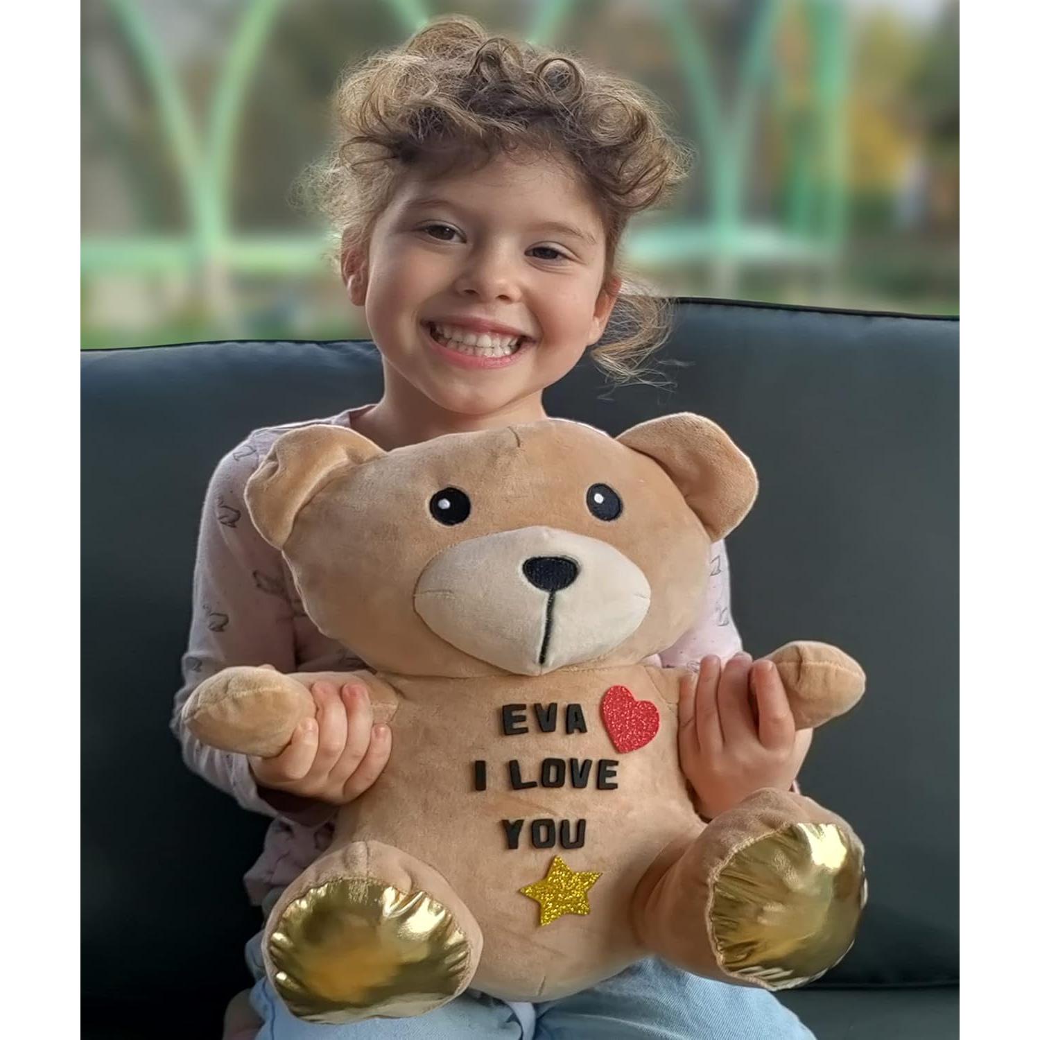 Kit de Manualidades 2Pepers Oso de Peluche DIY Sin Coser