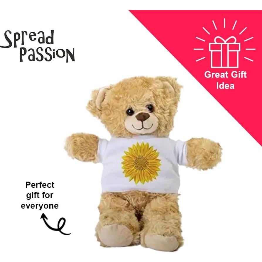 Oso de Peluche Girasol SpreadPassion 25.4 cm Regalo Bebé
