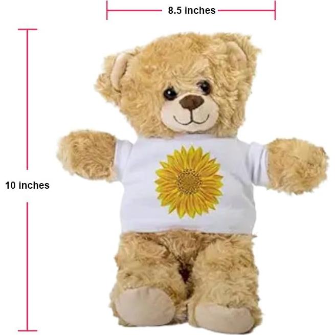 Oso de Peluche Girasol SpreadPassion 25.4 cm Regalo Bebé