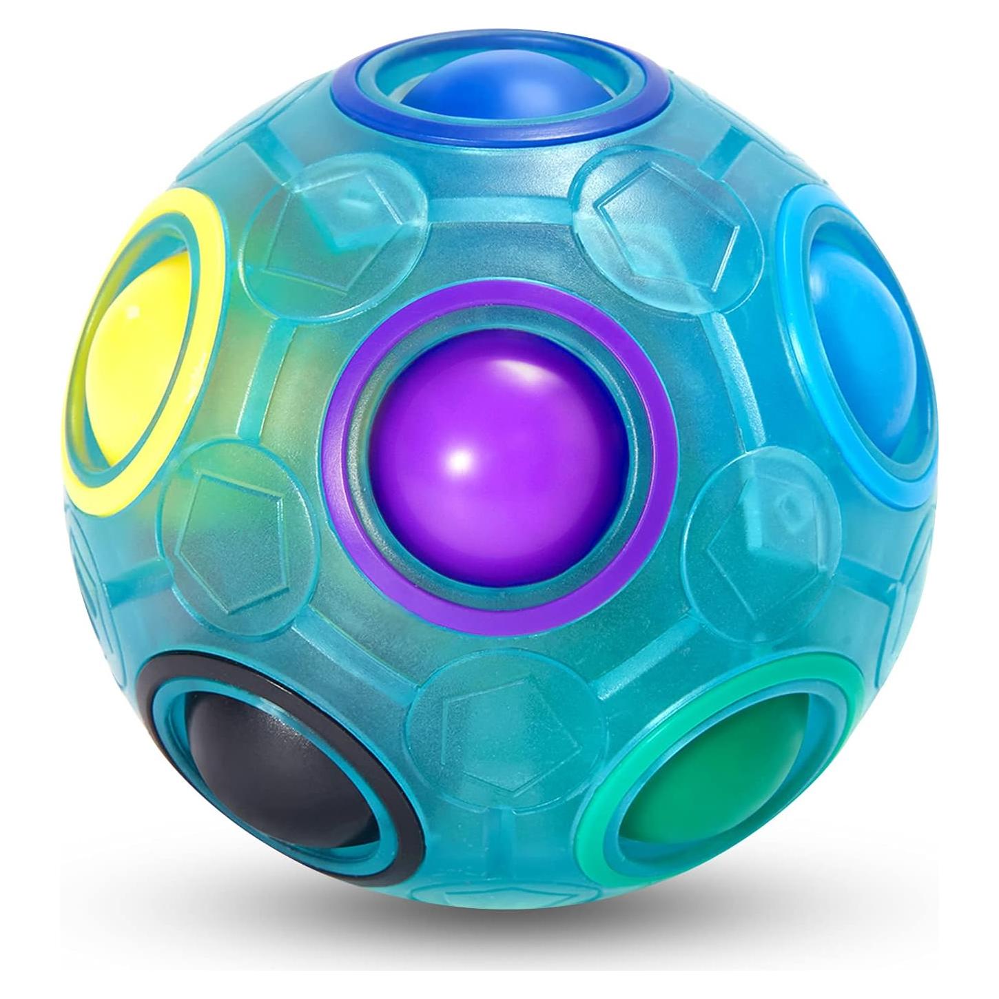 Bola de Rompecabezas Arcoíris Vdealen 7 cm para Fidget