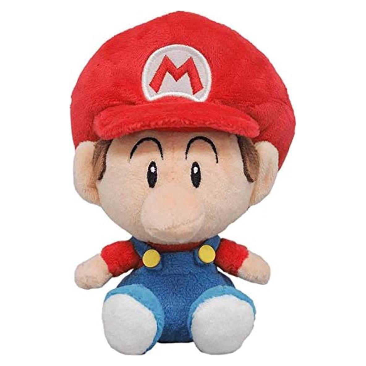 Muñeco de Peluche Baby Mario Little Buddy 15 cm Oficial