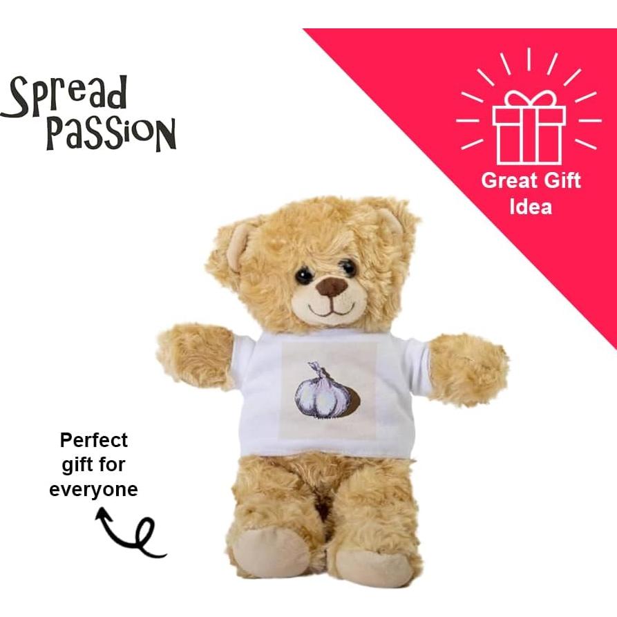 Oso de Peluche SpreadPassion con Camiseta 25.4 cm Regalo Bebé