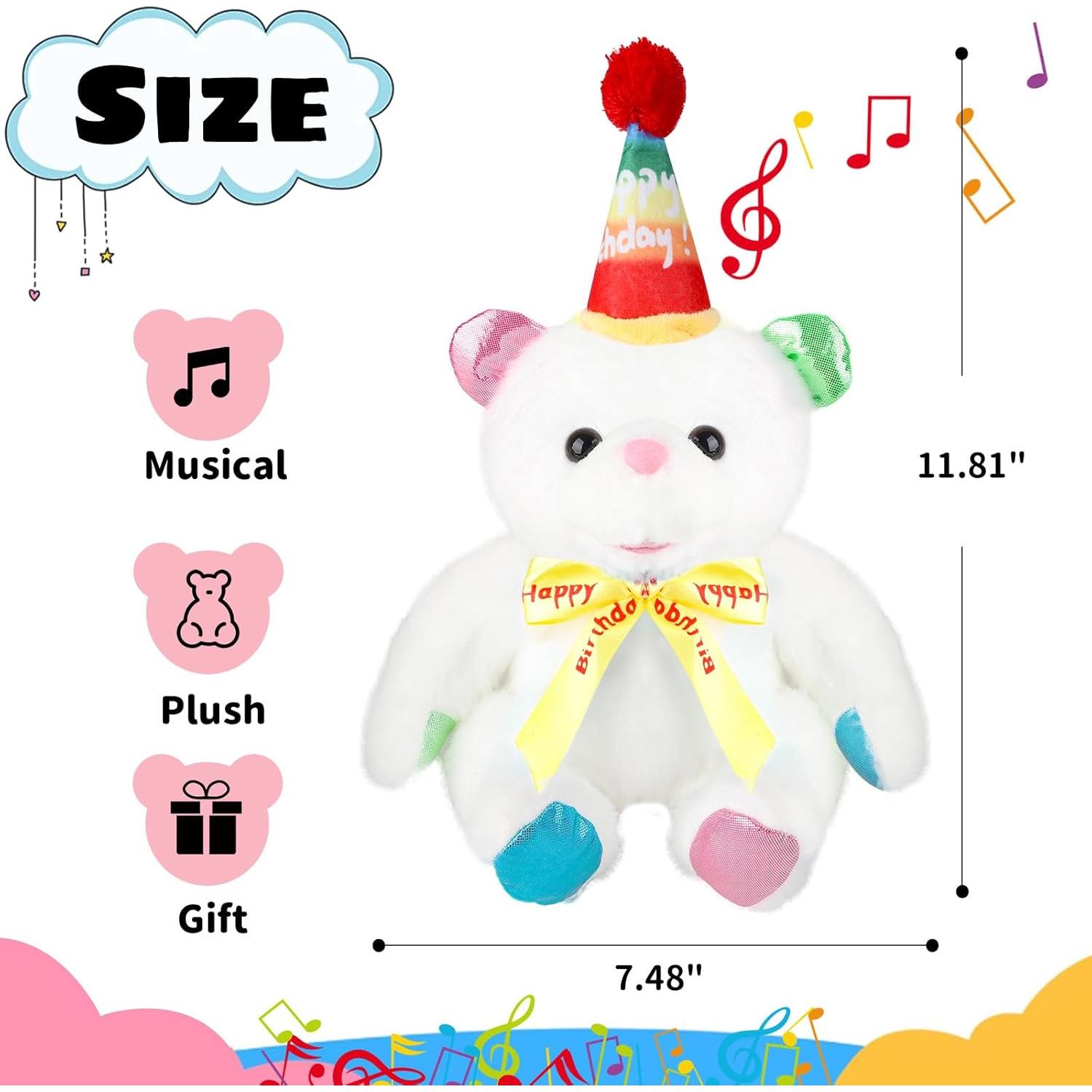 Oso de Peluche Cantante Amarillo Humor Ted 30 cm