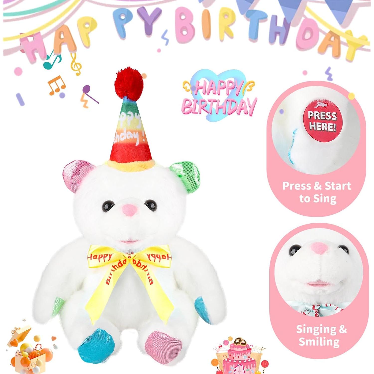 Oso de Peluche Cantante Amarillo Humor Ted 30 cm