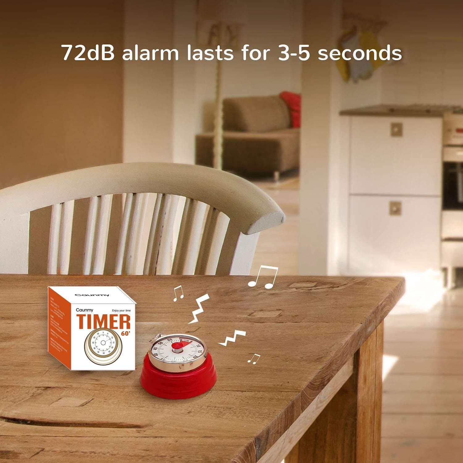 Temporizador Mecánico Caunmy Verde y Rojo - Alarma Magnética