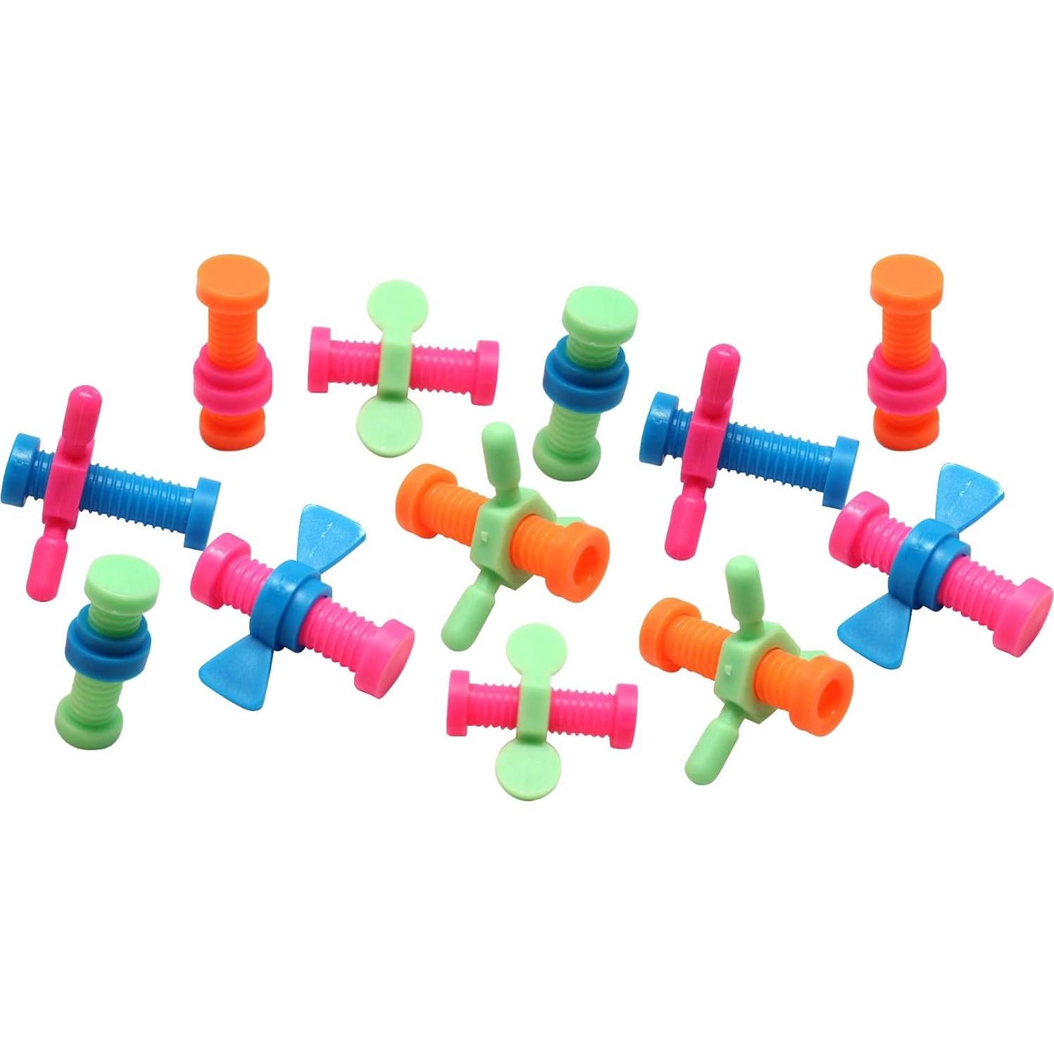 Lote de 12 Tapas de Lápiz Giratorias Antiestrés - Bolsas Ocupadas de Mentes Curiosas