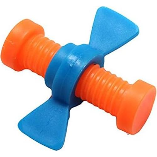 Lote de 12 Tapas de Lápiz Giratorias Antiestrés - Bolsas Ocupadas de Mentes Curiosas