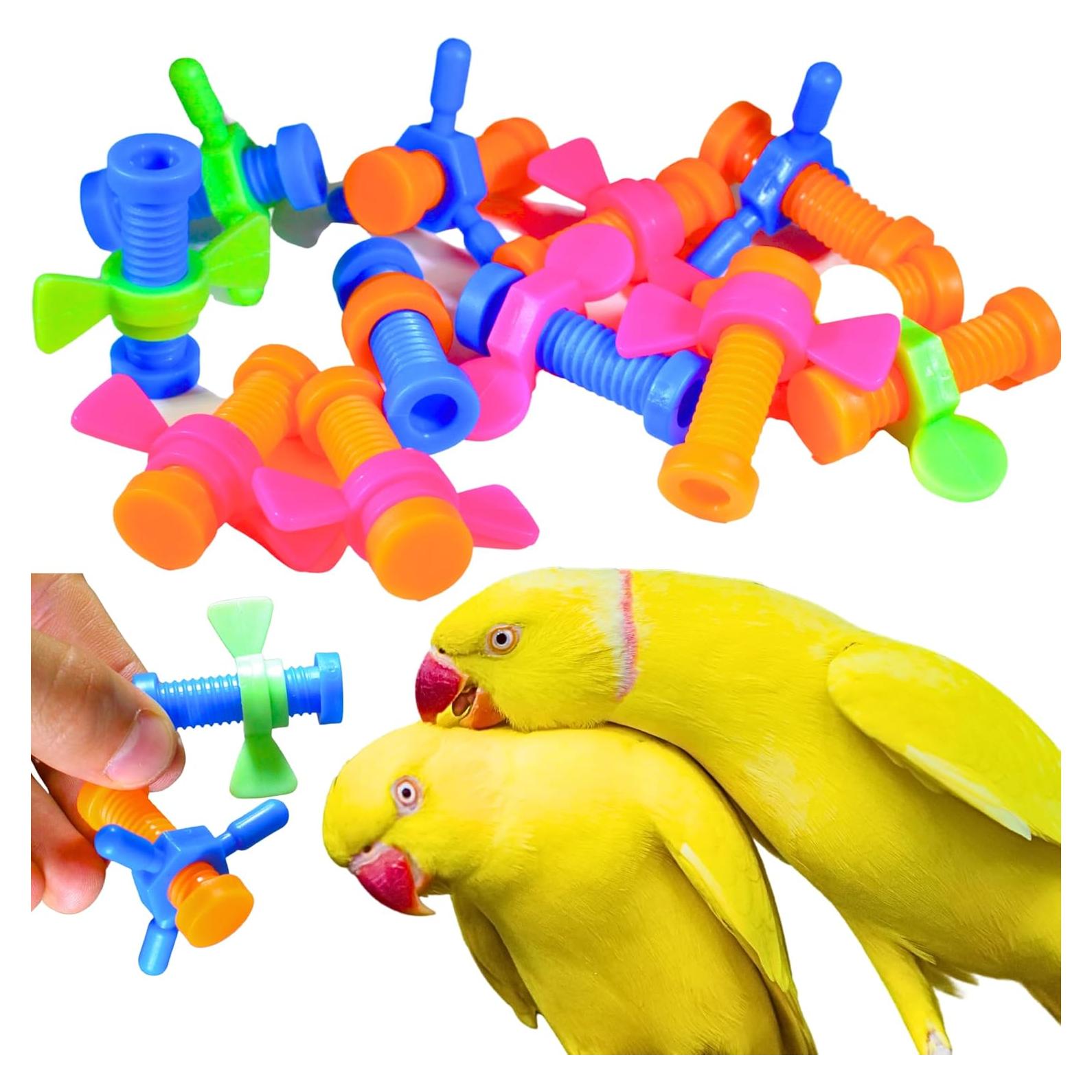 Juguete para Aves Bonka Bird Toys 2026 PK12 - Tornillo y Tuerca