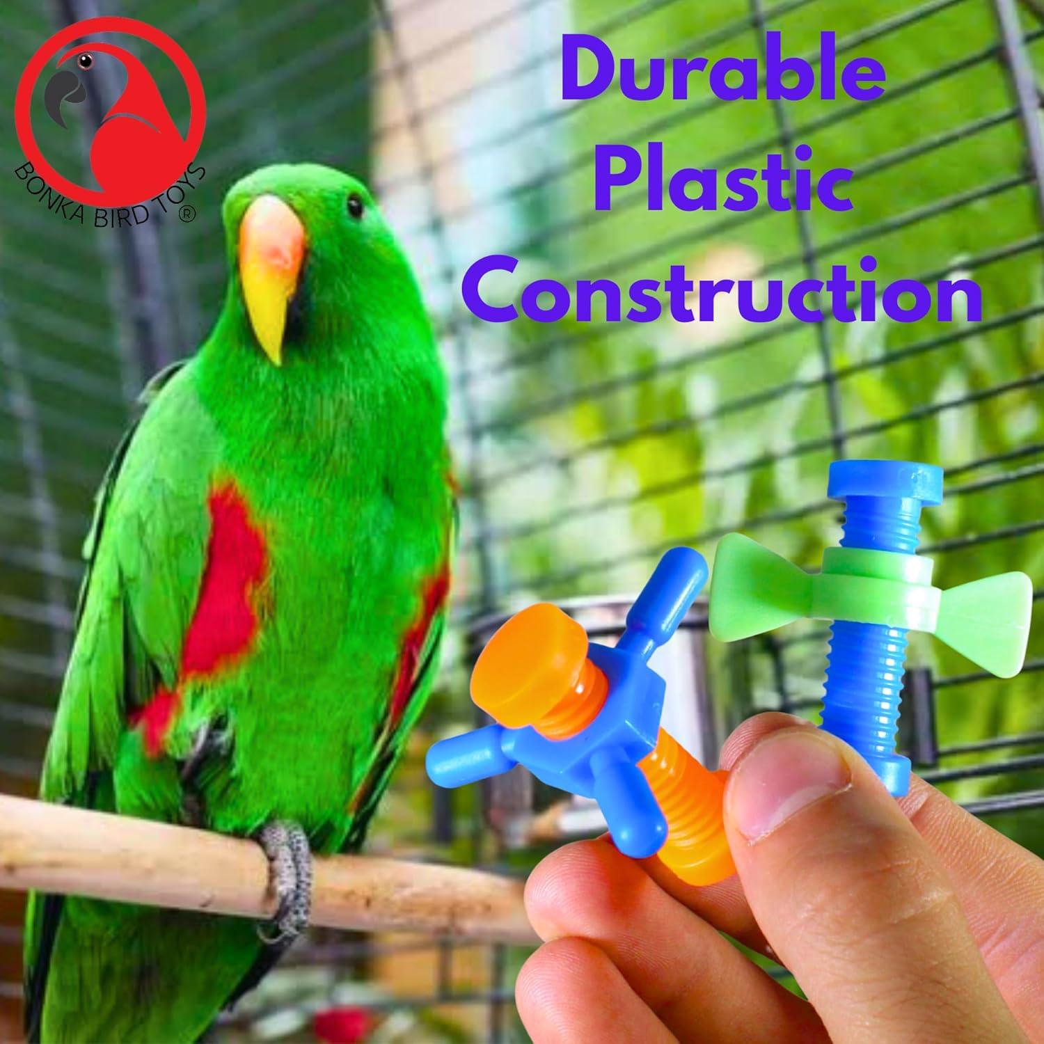 Juguete para Aves Bonka Bird Toys 2026 PK12 - Tornillo y Tuerca