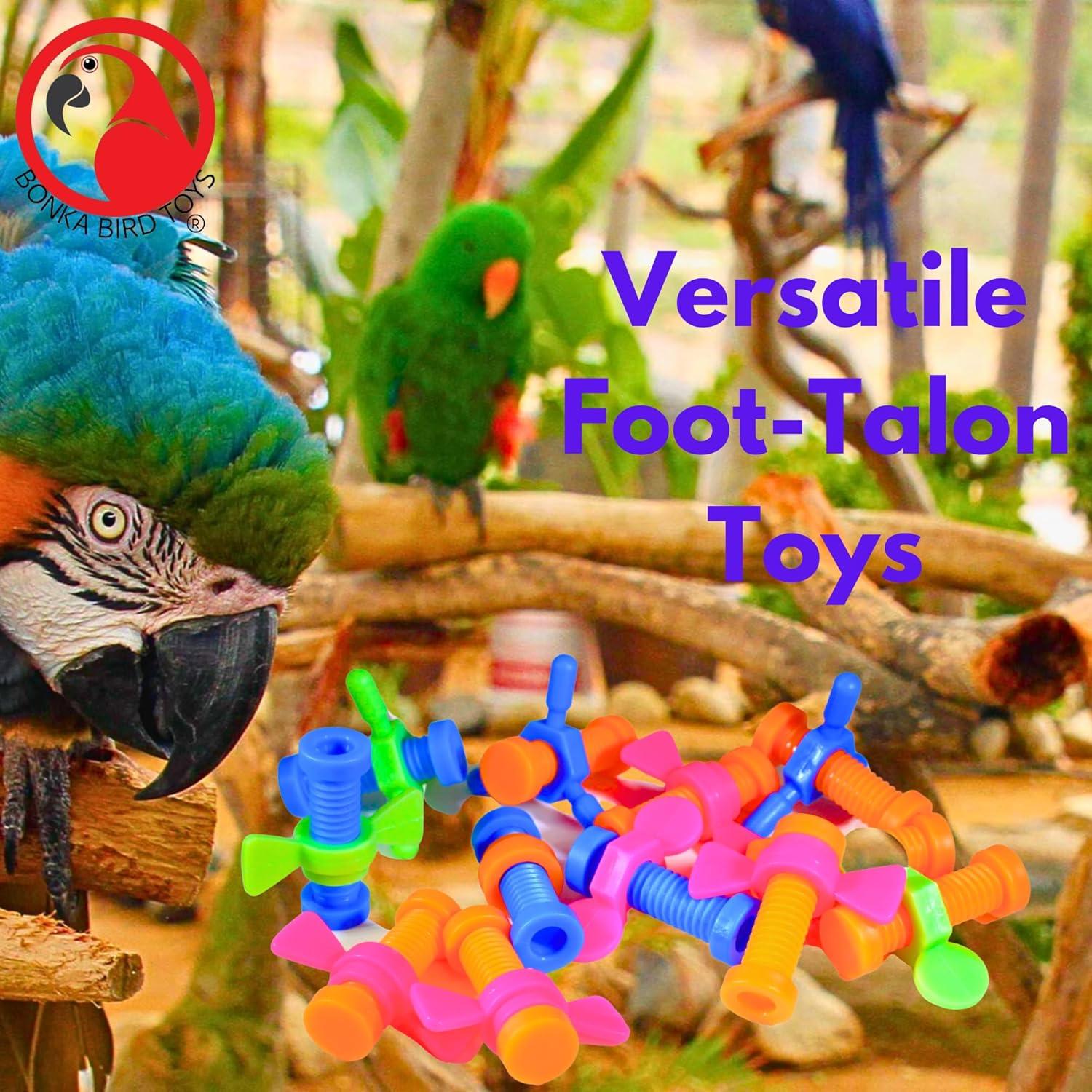 Juguete para Aves Bonka Bird Toys 2026 PK12 - Tornillo y Tuerca