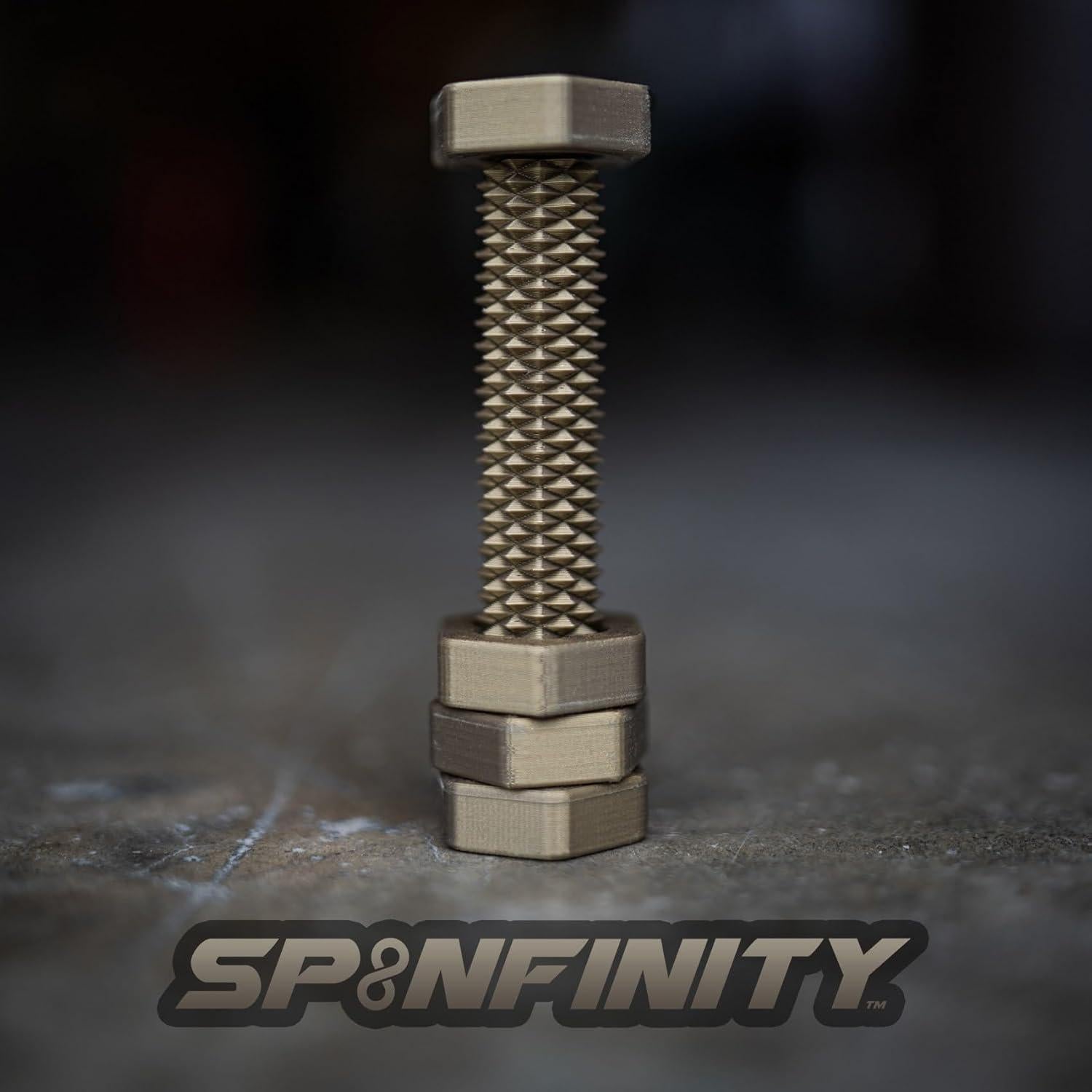 Spinner Antiestrés SPINFINITY Bi-Direccional Bronce Centurión