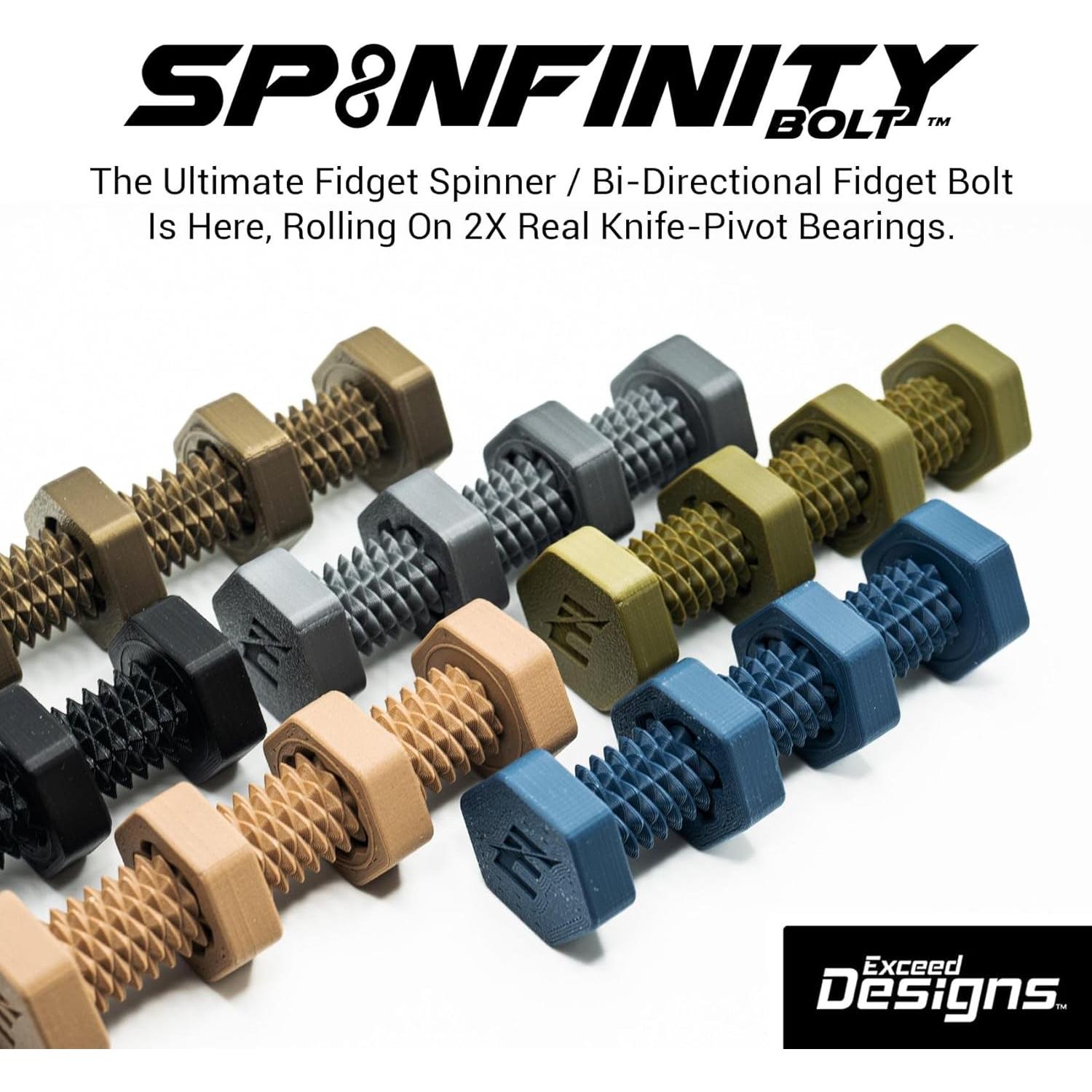 Spinner Antiestrés SPINFINITY Bi-Direccional Bronce Centurión