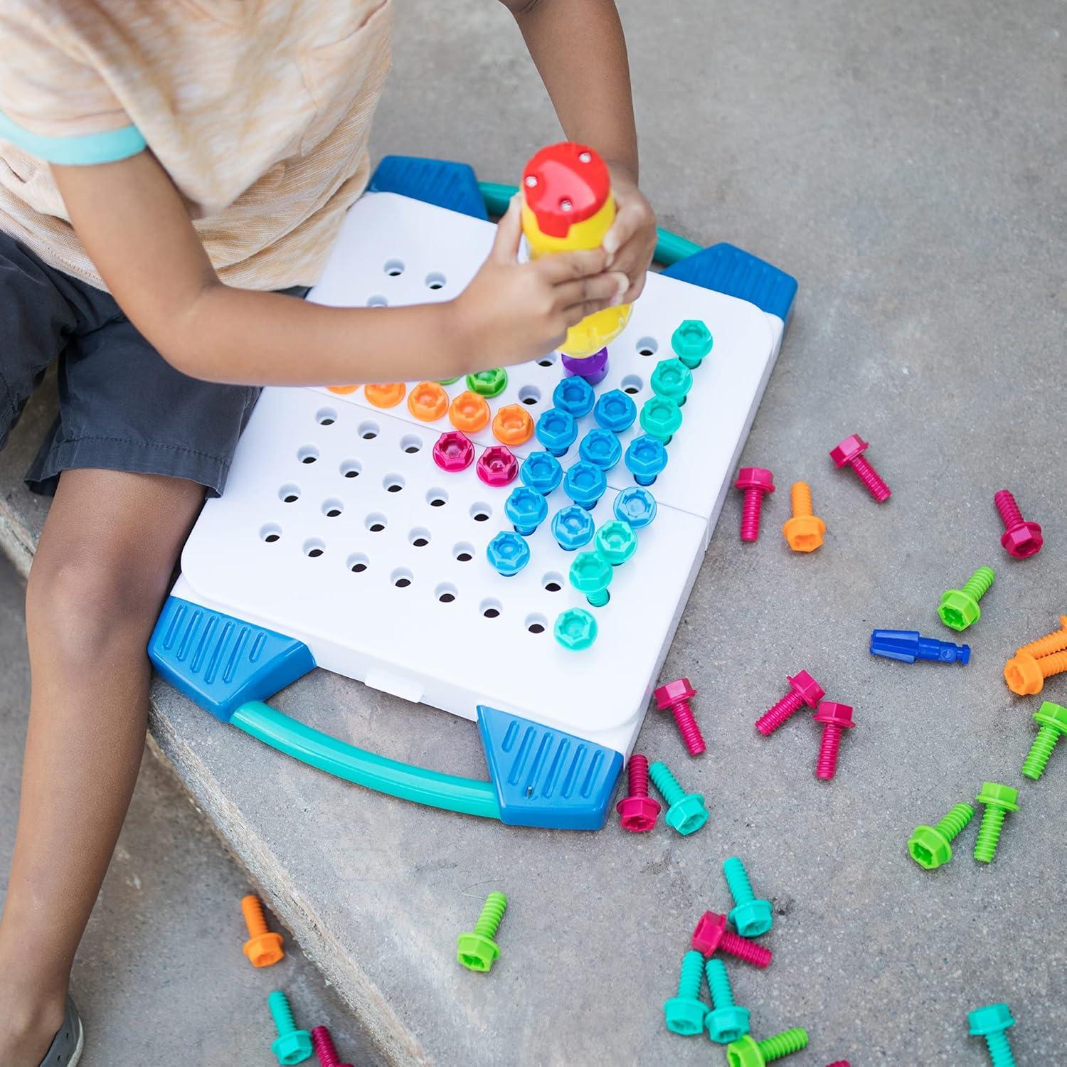 Kit de herramientas Educational Insights Design & Drill 66 piezas