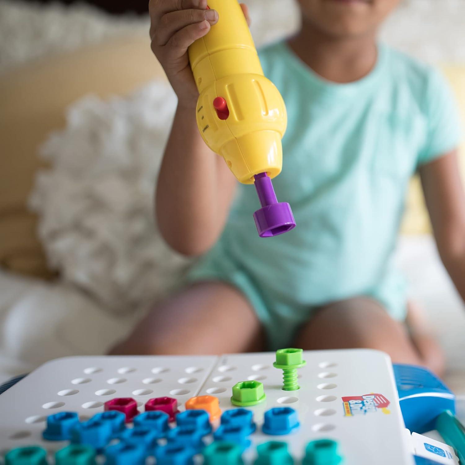 Kit de herramientas Educational Insights Design & Drill 66 piezas