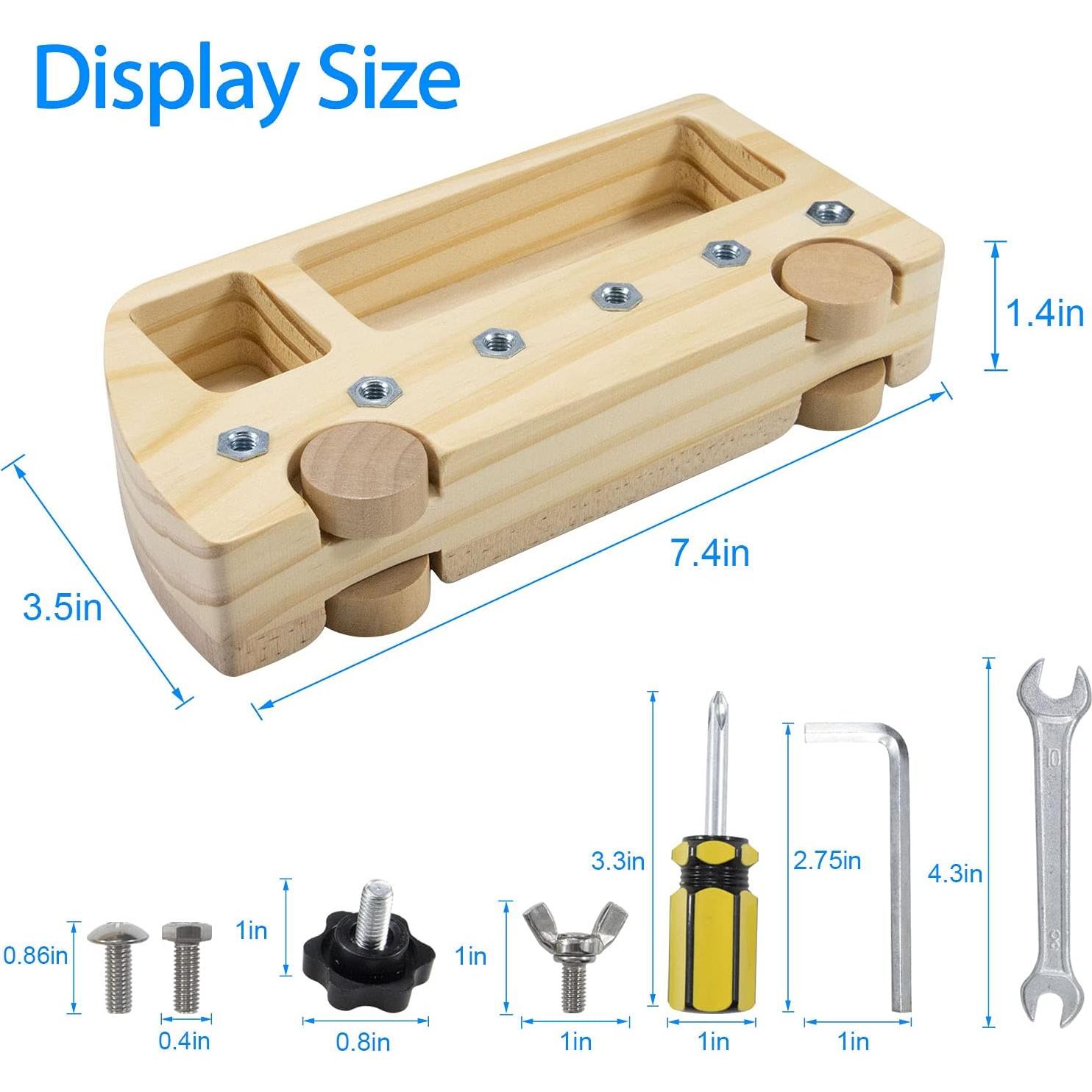 Juego de Herramientas Montessori Kizh para Niños 3+ Años